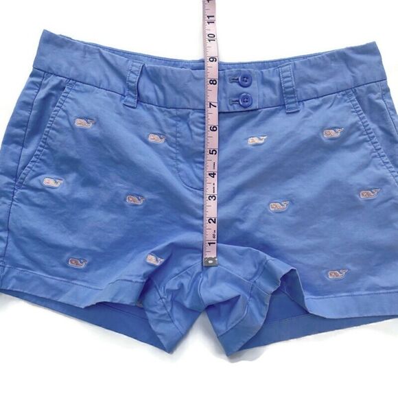 Vineyard Vines Dayboat Shorts Light Blue Pink Whales Preppy 2 - Picture 13 of 15